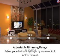 Smart Dimmer Switch with Remote Control 2 Pack Wi-Fi Light Switches