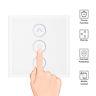 Smart Light Dimmer In Wall Touch Control Wifi Light Switch Work With Alexa