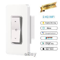 Smart Light Dimmer In Wall WiFi Light Switch Work with Alexa for Android iOS