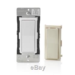 Smart Light Switch Dimmer Z Wave Technology 15 Amp Switch Light Almond 5 PACK