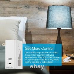 Smart Lighting Lamp Dimmer and Remote Kit White Control Your Lights Anywhere