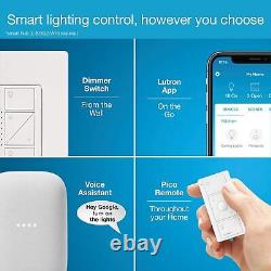 Smart Lighting Original Dimmer Switch, for Light Bulbs, Works with Alexa