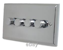 Spectrum Polished Chrome SCW Light Switches, Plug Sockets, Dimmers, Cooker, Fuse