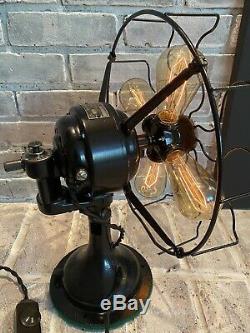 Steampunk Westinghouse Fan Lamp Edison Light Bulbs And Dimmer Switch