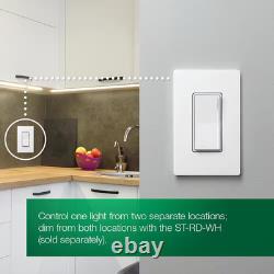 Sunnata Pro LED+ Touch Dimmer Switch, 500W ELV/MLV, 250W LED, Single Pole/Multi