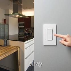 Sunnata Pro LED+ Touch Dimmer Switch, for 500W ELV/MLV, 250W LED, Single Pole/Mu