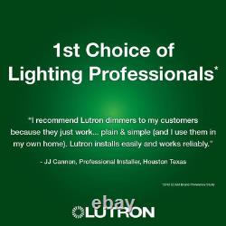 Sunnata Pro LED+ Touch Dimmer Switch, for 500W ELV/MLV, 250W LED, Single Pole/Mu