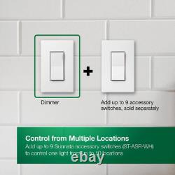Sunnata Touch Dimmer Switch WithWallplate, for LED Bulbs, 150With3 Way or Multi Loca