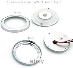 THALASSA 12V RV Ceiling LED Light with Dimmer Switch DC 3W 2800K Warm White, S