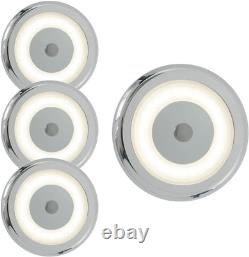 THALASSA 12V RV Ceiling LED Light with Dimmer Switch DC 3W 2800K Warm White, S