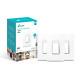 Tp-link Hs220p3 Kasa Smart Wifi Light Switch, Dimmer (3-pack), White