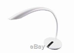 Table Desk Lamp Calla with Dimmer Switch 6W Led Desk Light White Dimmable Sompex