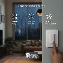 Thread Dimmer Light Switch, Compatible with Apple Homekit for Smart Home Automat