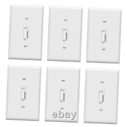 Toggle Dimmer Switch for LED, CFL, Incandescent White Single Pole/ 3-Way