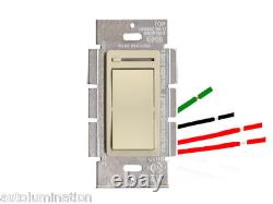 Toggle SWITCH DIMMER LIGHT SINGLE POLE 3WAY UL Led Recessed Ceiling Light