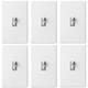 Toggler Led+ Dimmer Switch Withwallplate For Dimmable Led Bulbs, 150withsingle-pole