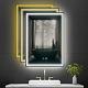 Tokvon Monet Led Illuminated Bathroom Mirror With Adjustable Color Temperature