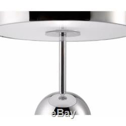 Tom Dixon Bell Table Lamp Light Polished Chrome Intergrated Dimmer Switch
