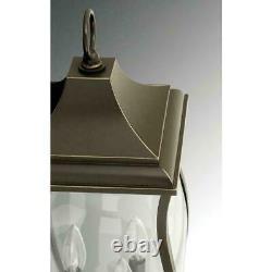 Township Collection 3-Light Outdoor Bronze Hanging Lantern by Progress Lighting