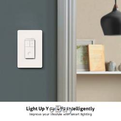 Treatlife Smart Dimmer Switch, Neutral Wire Needed, 2.4Ghz Wi-Fi Light, Compatib