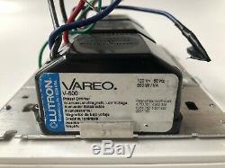 Triple Switch Vareo Lutron V 600 Preset Dimmer 120 V 600 Watt Light Switch