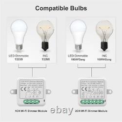 Tuya Smart Dimmer Switch Module Dimmable Light Switch For Alexa Google NEW