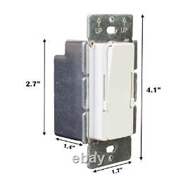 UL listed 24v Dimmable LED driver & CCT dimmer switch 2 in1 rocker for LED light