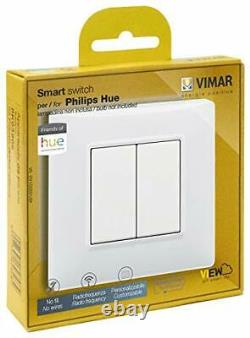 VIMAR 0K03906.04 Plana Friends Hue Smart Switch Kit Wireless Light Dimmer New