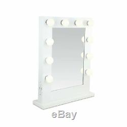Vanity Makeup Mirror with Lights LED Bulbs Included, Dimmer Switch, Tableto