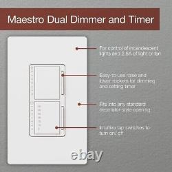 Versatile Maestro Dimmer & Timer Switch 300W for Smooth Lighting with Timer