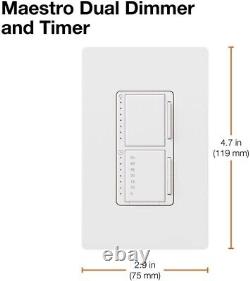 Versatile Maestro Dimmer & Timer Switch 300W for Smooth Lighting with Timer