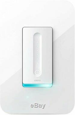 Wemo Dimmer Wi-Fi Light Switch, Compatible with Alexa and Google Assistant