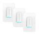 Wemo Dimmer Wifi Light Switch (f7c059) 3 Pack, Works With Alexa & Google Assistant