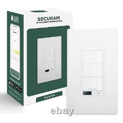 Wi-Fi Security Dimmer Smart Light Switch, Motion Sensor Light Switch, Motion