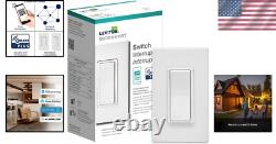 Wireless Dimmer Switch Decora Smart Z-Wave 800 Series Easy Install & Modern