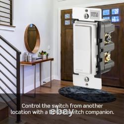 Wireless Dimmer Switch Decora Smart Z-Wave 800 Series Easy Install & Modern