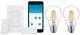 Wireless Smart Lighting Dimmer Switch Start Kit Led Light Bulbs Warm Glow Effect
