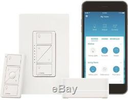 Wireless Smart Lighting Dimmer Switch Starter Kit Programmable Remote Control