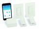 Wireless Smart Lighting Dimmer Switch Starter Kit With Pedestals Deep Back Cover