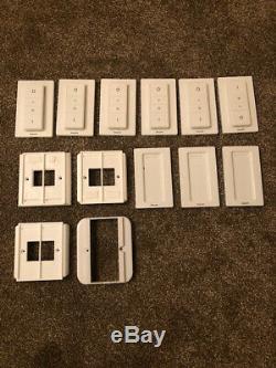 X5 Philips Hue Wireless Lighting Dimmer Switches with backplates