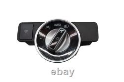 06-19 Mercedes X166 GL450 ML350 Commutateur de contrôle de variateur de phares et de feux de brouillard Oem