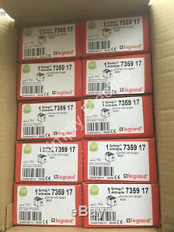 10x Legrand Synergy Light Dimmer Interrupteur Avec Voyant Gris 600w 735917