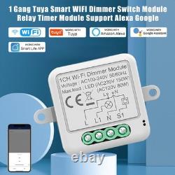 110 pièces Module d’interrupteur variateur intelligent Tuya, interrupteur d’éclairage à intensité variable pour Alexa et Google