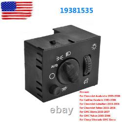 19381535 Phare Dome Light Dimmer Switch Pour Chevy Gmc Cadillac Hummer D1595g
