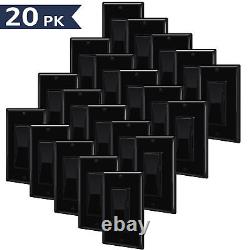 20PK Interrupteur Variateur Noir LED CFL 3 Voies LED Incandescent ETL