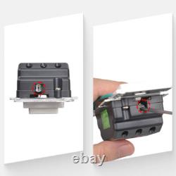 20Paquets Interrupteur à Variateur Simple / 3 Voies pour LED Dimmables / Incandescent / CFL