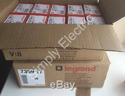 20x Legrand Synergy Light Dimmer Interrupteur Avec Voyant Gris 600w 735917