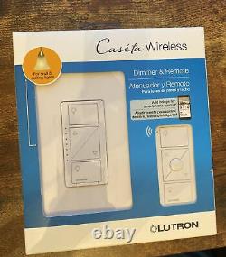 22x Lutron Caseta Wireless Smart Wall Light Dimmer Switch+remote P-pkg1w-wh-r