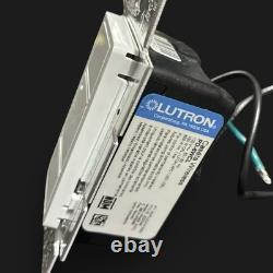 3 Interrupteurs variateurs de lumière intelligents Lutron Caseta PD-6WCL-WH-R LED+ et 2 télécommandes Pico