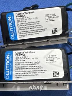 3 Pack Caseta PD-6WCL-WH-R Variateur de Lumières Intelligentes Sans Fil pour Mur/Plafond Lutron NEUF